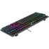 Redragon K513 RGB Membrane Gaming Keyboard, Standard 104 Keys Linear Mechanical-Feel Keyboard w/ 5 Extra On-Board Macro G Keys, Dedicated Media Control, Solid Metal Top Case - Black